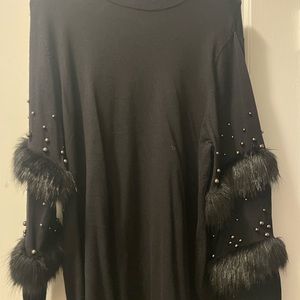 Alfani plus size black sweater